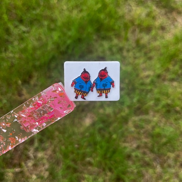 Rocket Power Tito Stud Earrings - Picture 4 of 4